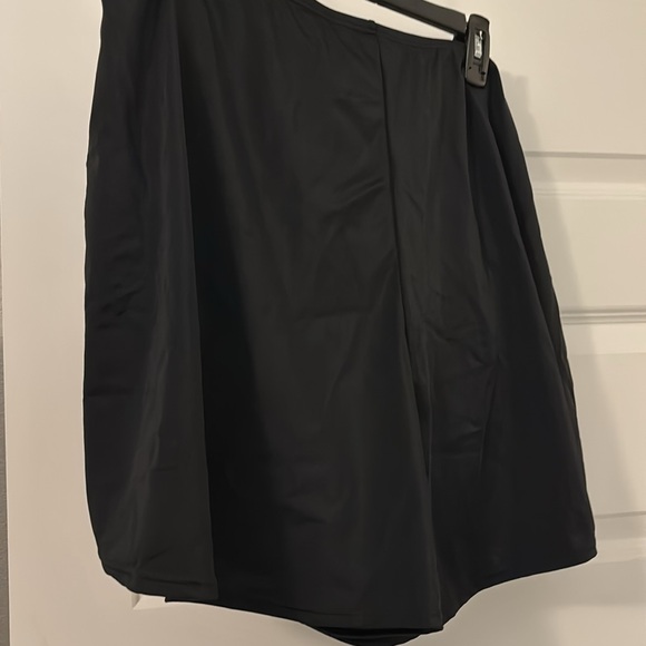 Fit 4 U black bottom shorts SZ 22W plus size bikini insert relaxed fit NWOT - Picture 12 of 16